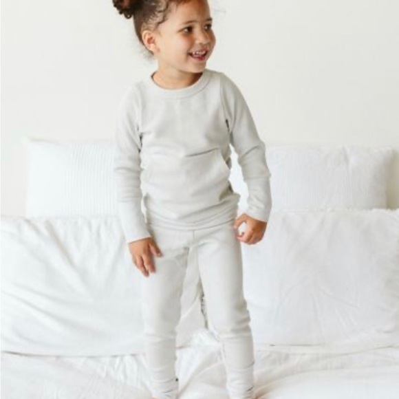 Goumi  Thermal Organic Cotton Jogger Set Color Stone - Picture 4 of 16